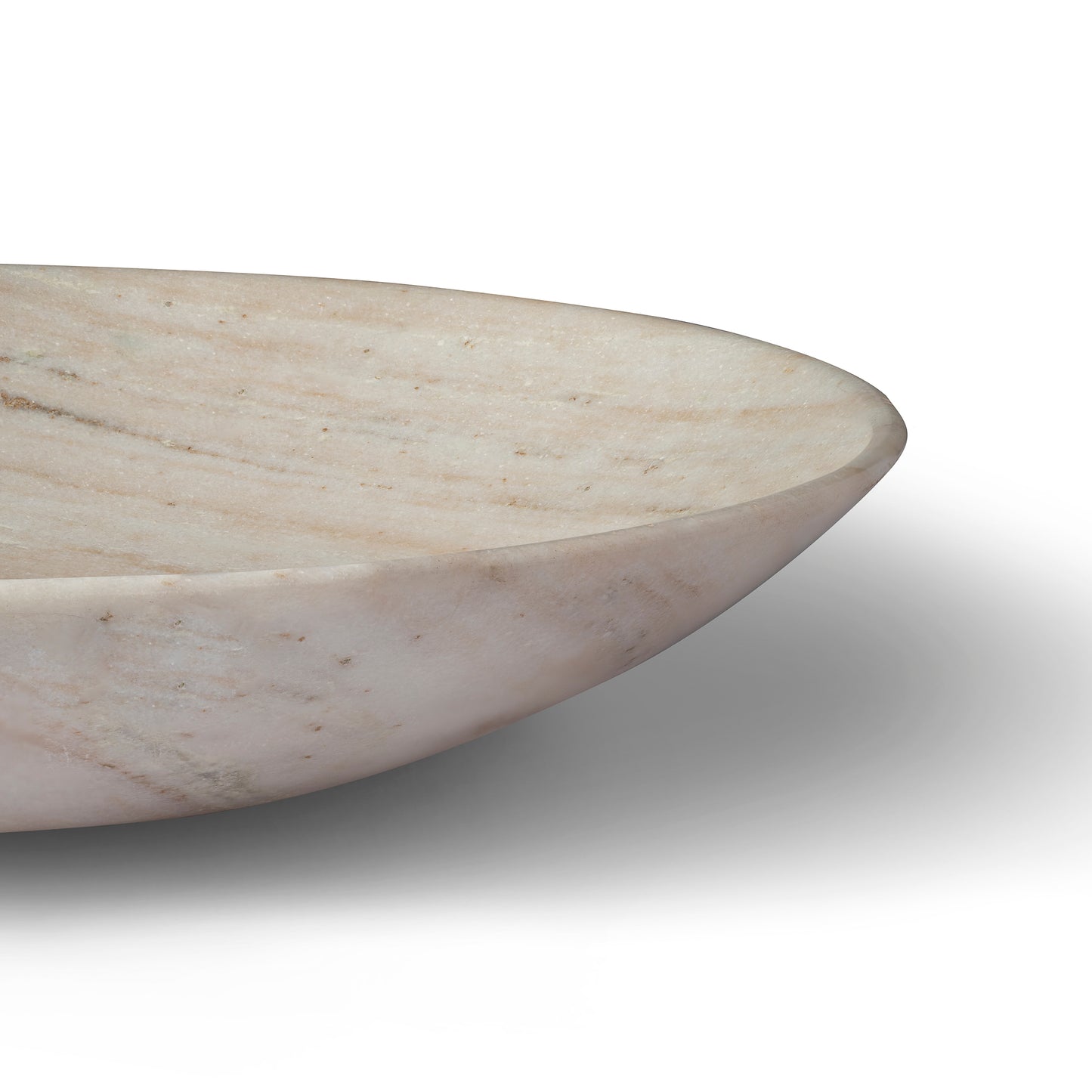 Brinda Cream Marble Bowl