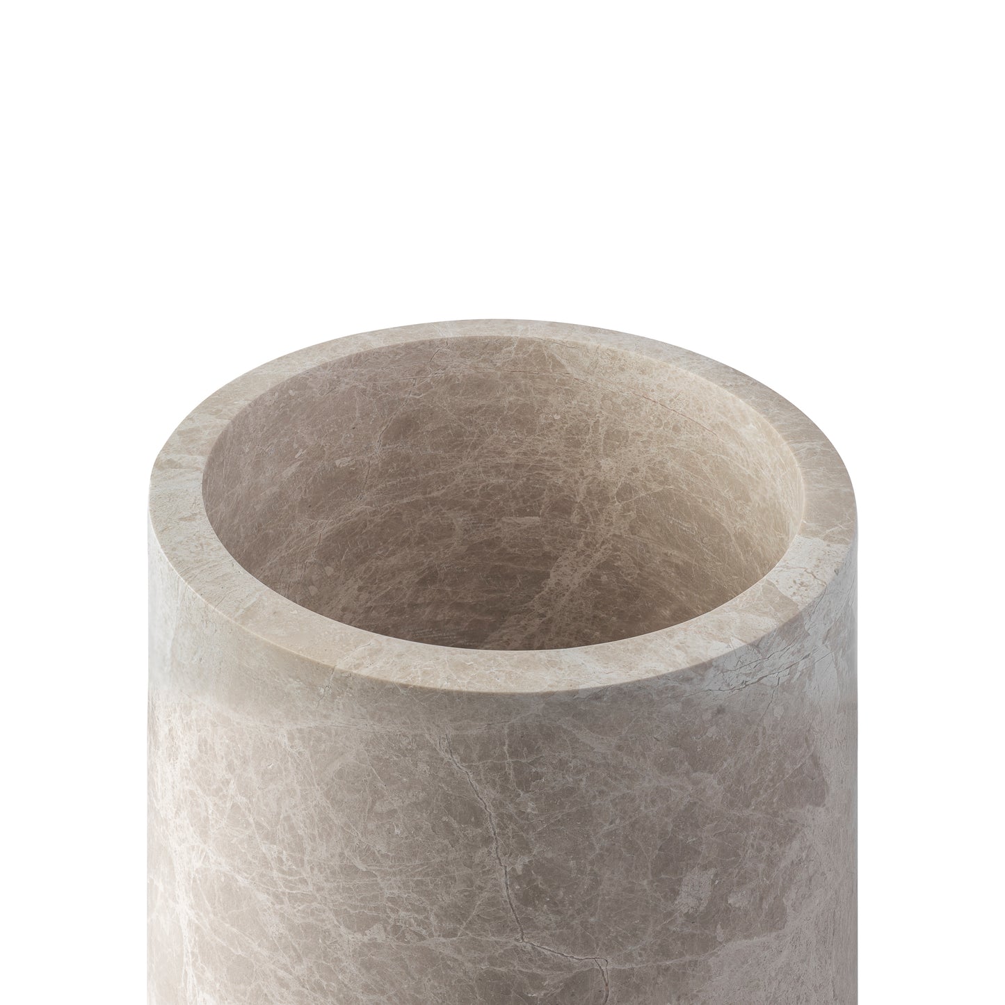 Petra Jar - Crema Daino Reale