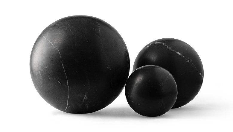 Esfaira Spheres - Honed Nero Marquina