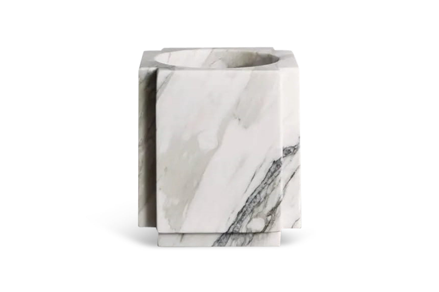 Oshi Vase - Carrara