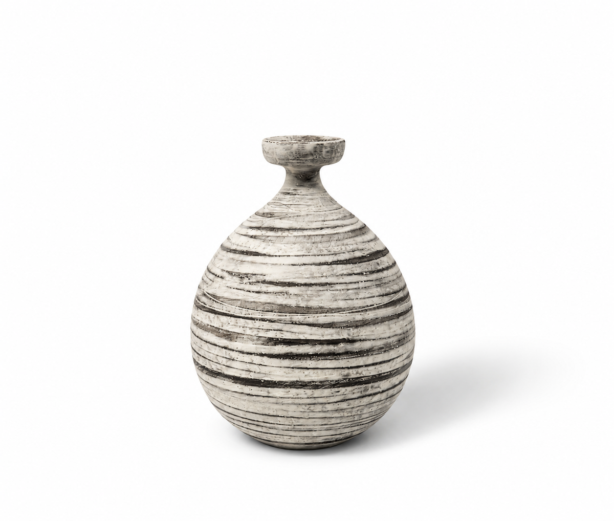 Petite Stacks Round Black