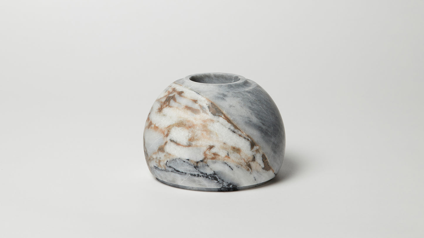 Vessel 1 Arabescato Bluette