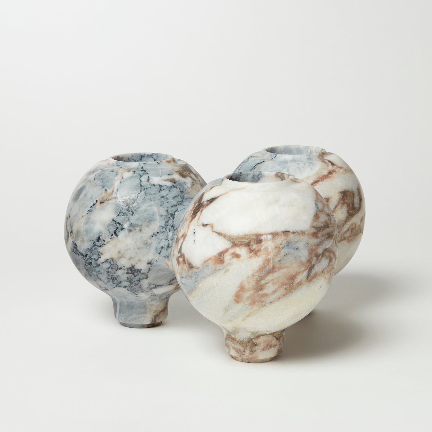 Vessel 3 Arabescato Bluette